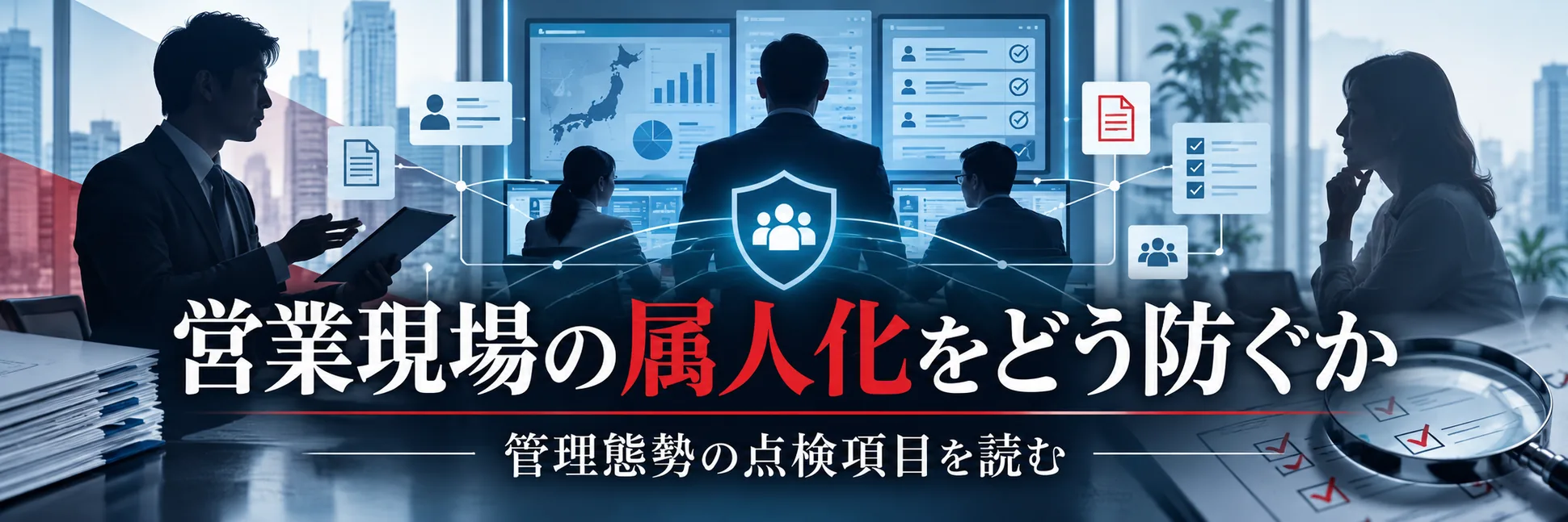 営業現場の「属人化」をどう防ぐか ソニー生命・プルデンシャル生命・日本郵政グループの公表から読む管理態勢の点検項目