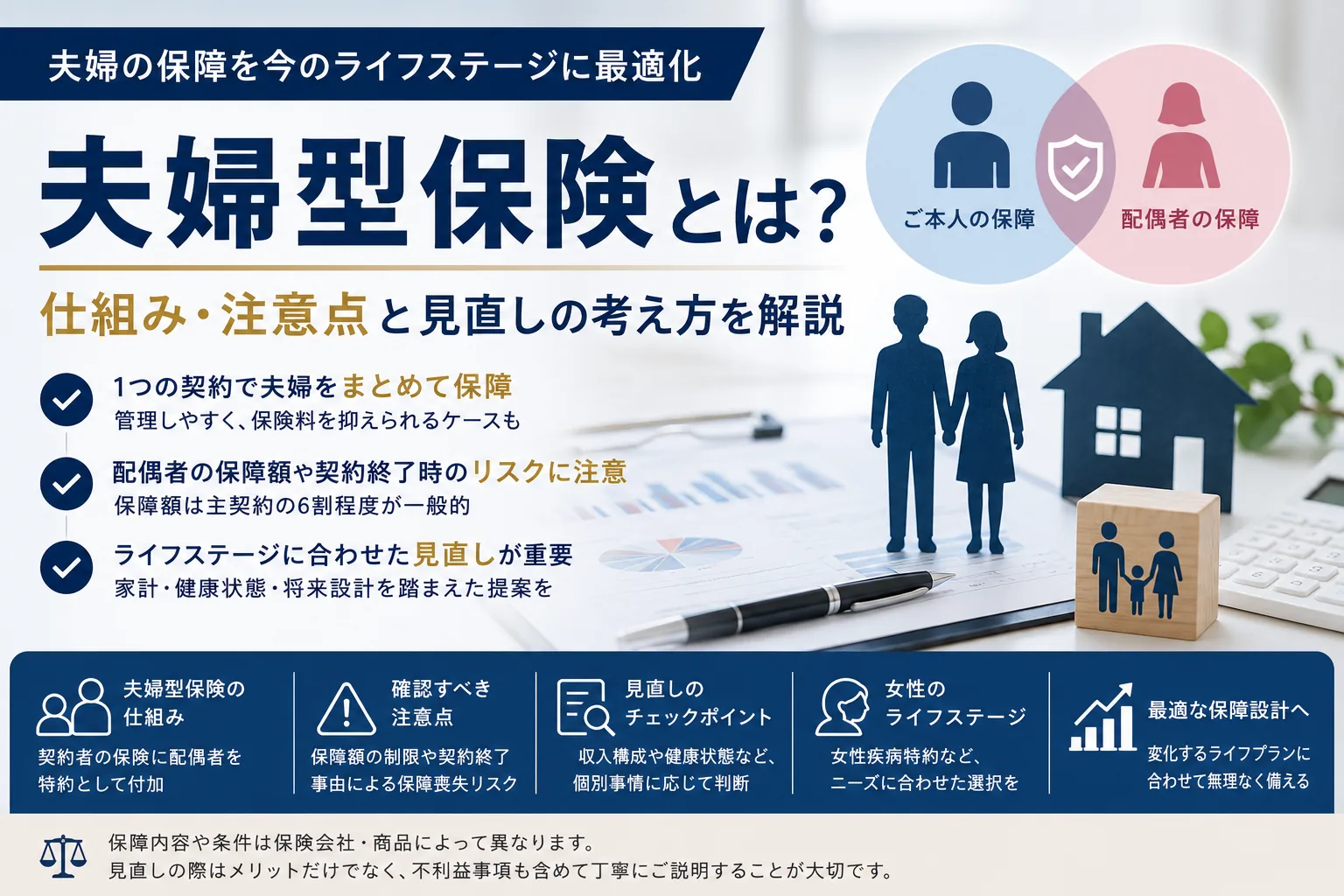 夫婦型保険とは？仕組み・注意点と見直しの考え方を解説