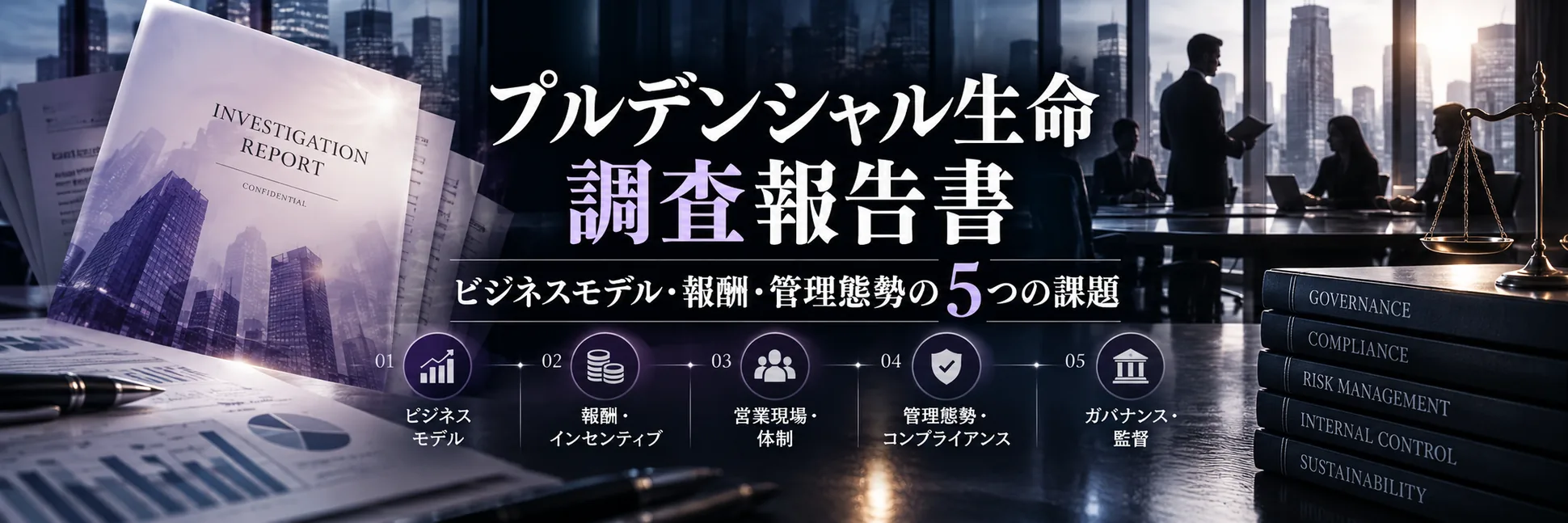 プルデンシャル生命の調査報告書は何を指摘したか ビジネスモデル・報酬・管理態勢から読む5つの構造的課題